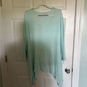Women's Light Blue Tunic Top